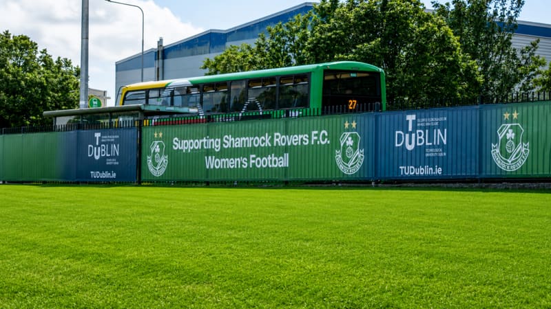 Shamrock Rovers women's facility at TU Dublin Tallaght Campus